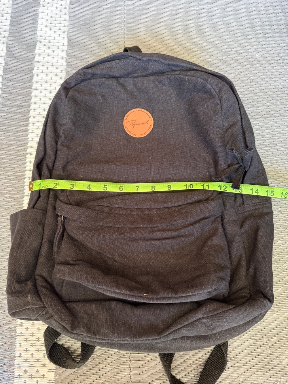 Black Rip Curl Backpack - Picture 8 of 8